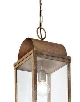 LANTERNA 265.08 - Brass outdoor pendant lamp by Il Fanale - view 3